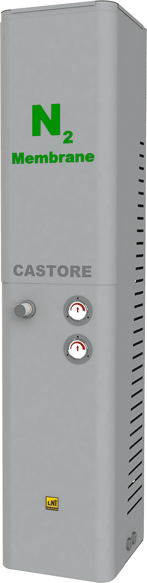 Generatore di azoto a membrana NG CASTORE BASIC 350