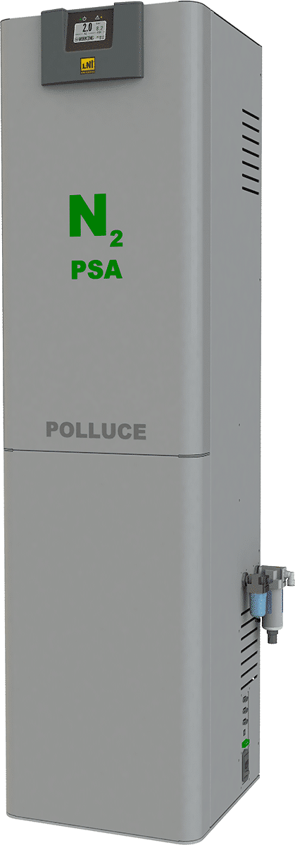 Generatore di azoto con tecnologia PSA NG POLLUCE 40